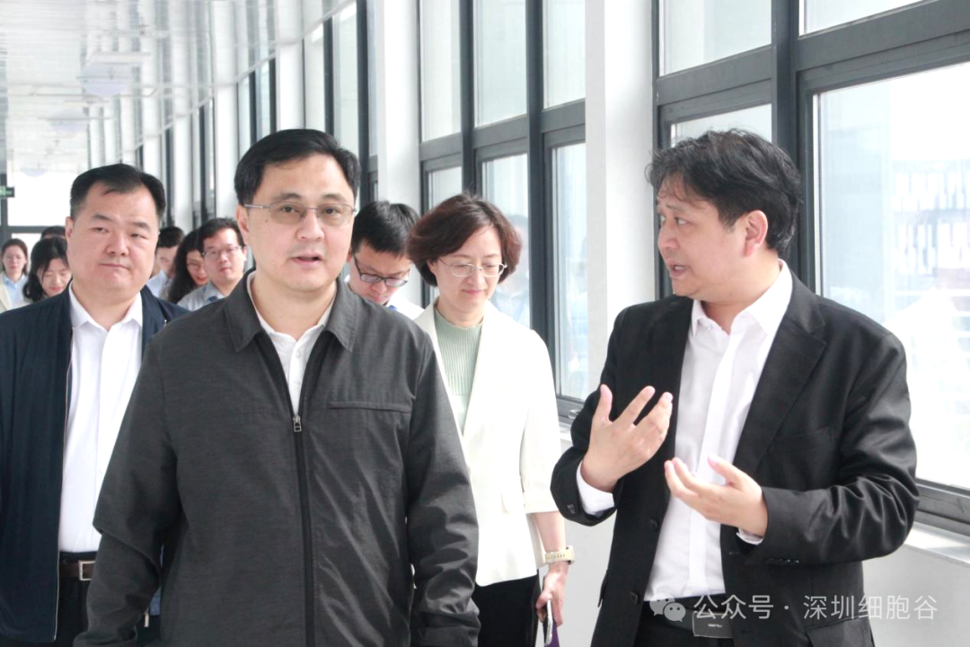 深圳市科创局张林局长一行调研深圳evo真人视讯